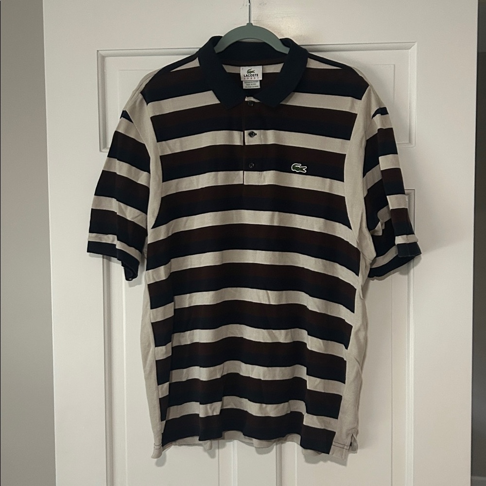 Men’s vintage Lacoste polo shirt. Size 7/large